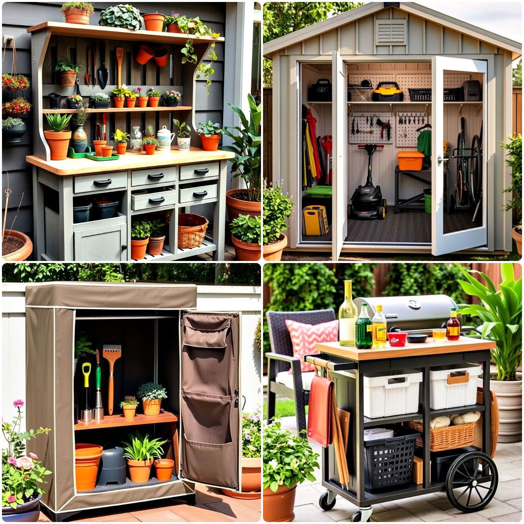 20 Outdoor Storage Ideas That Blend Style and Function