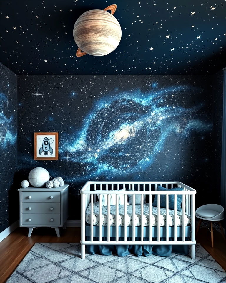outer space theme room idea