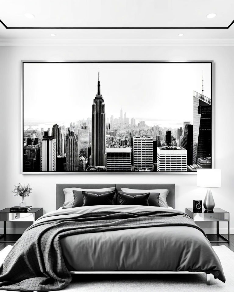 oversized black and white photography