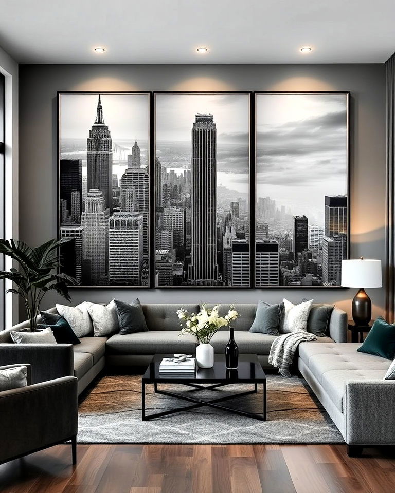 oversized black and white photography