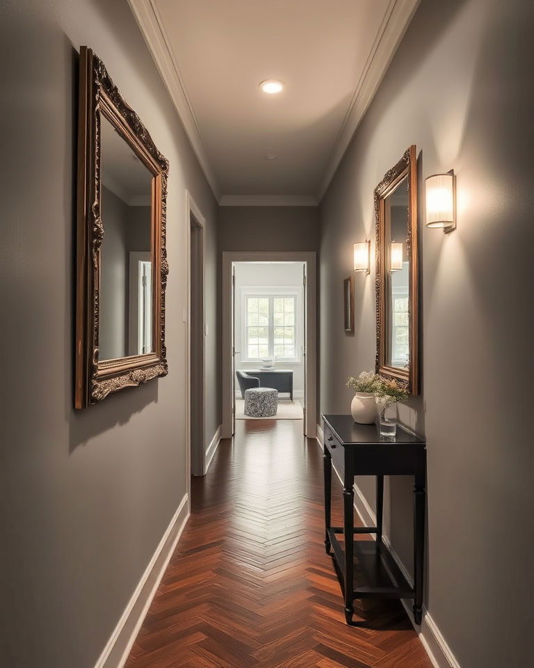 oversized mirrors for hallway