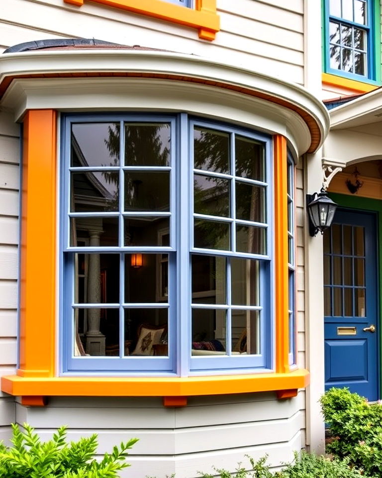 painted accent trims