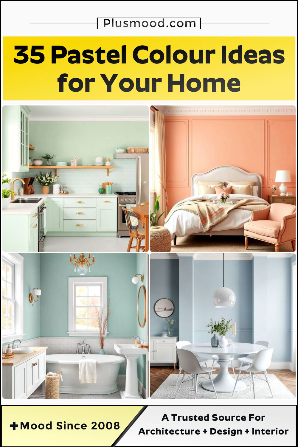 pastel colour ideas for your home
