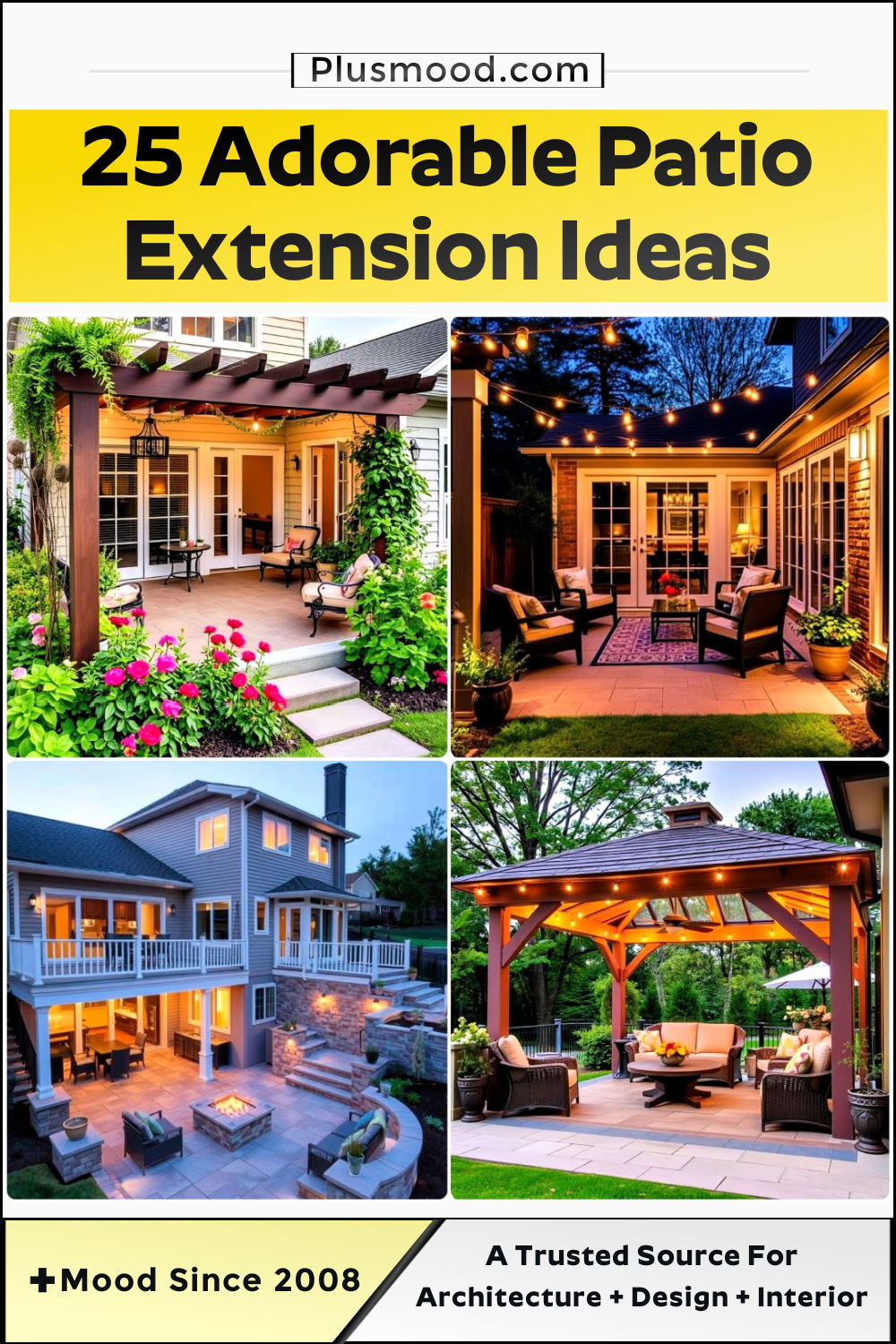 patio extension ideas and inspiration