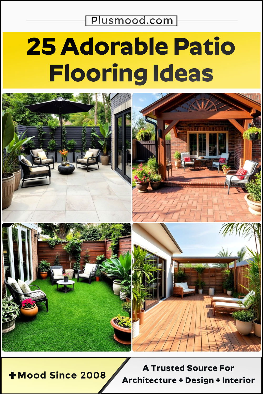 patio flooring ideas and inspiration
