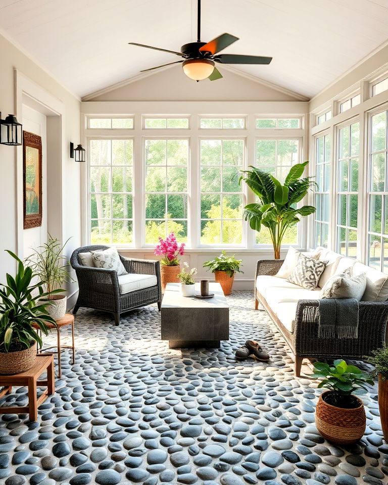 pebble tiles
