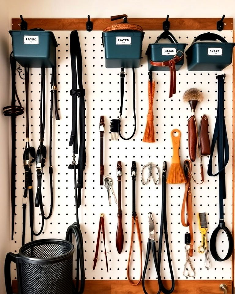 pegboards for small gear