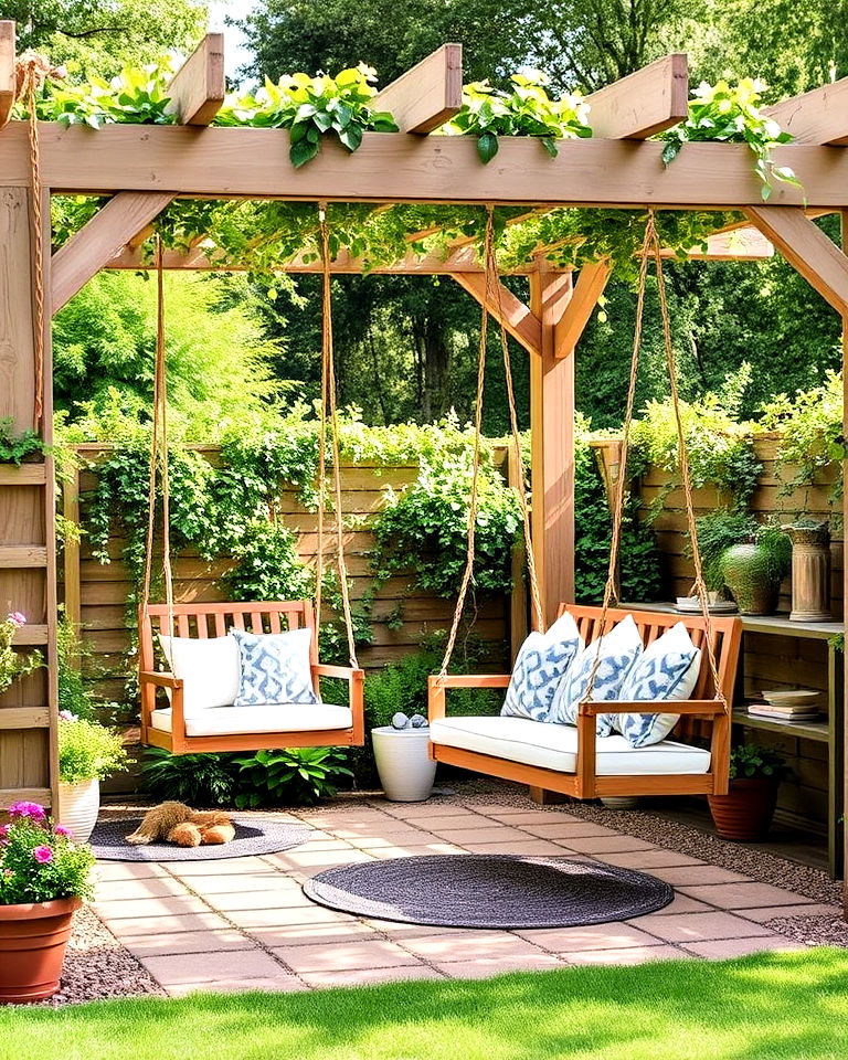 30 Garden Seating Ideas for Relaxing Outdoors