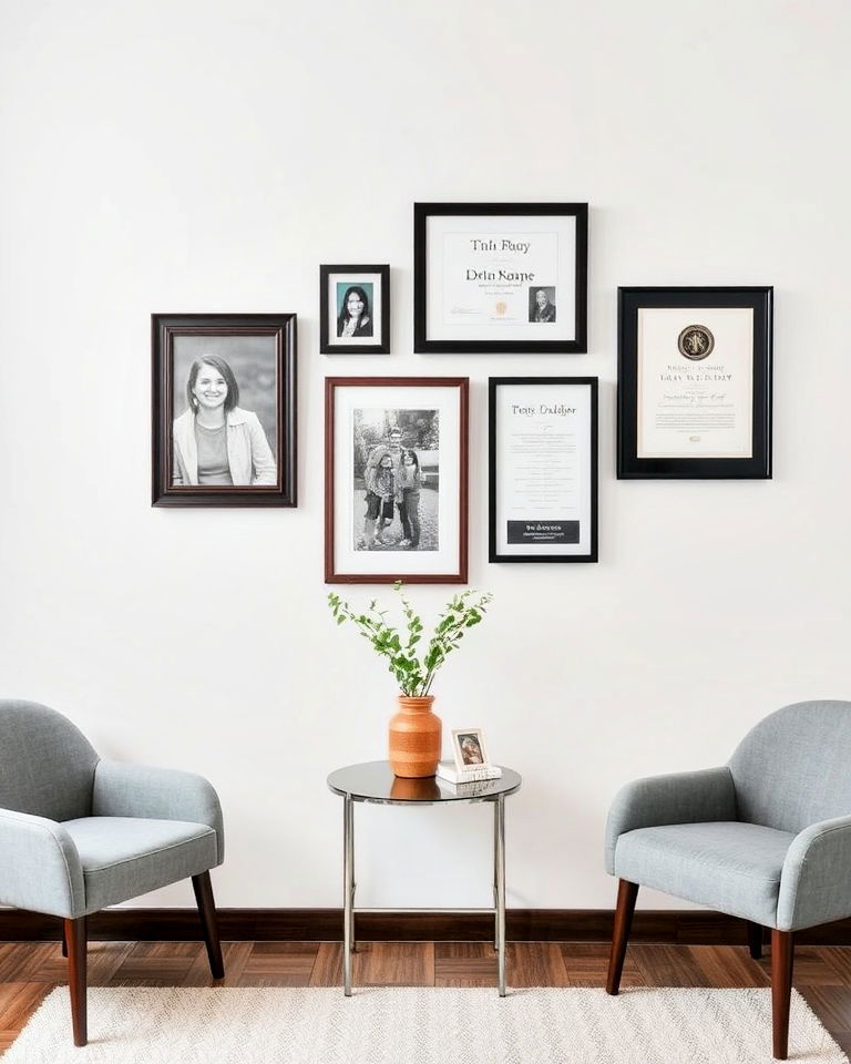 personalized therapist office decor