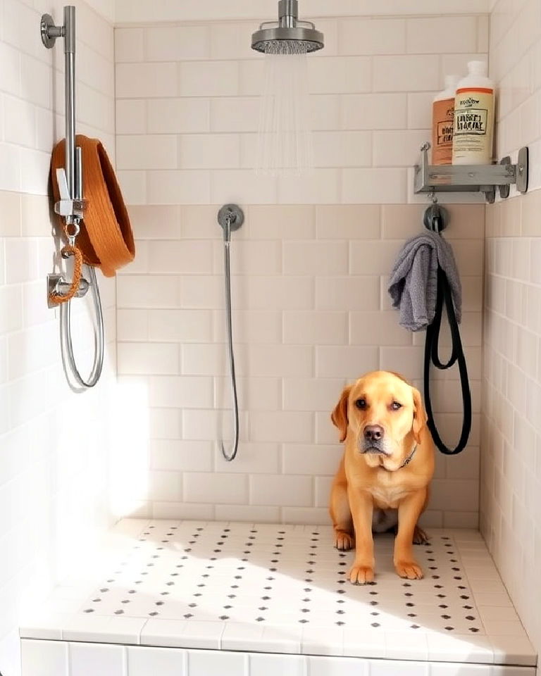 pet washing station for boot room