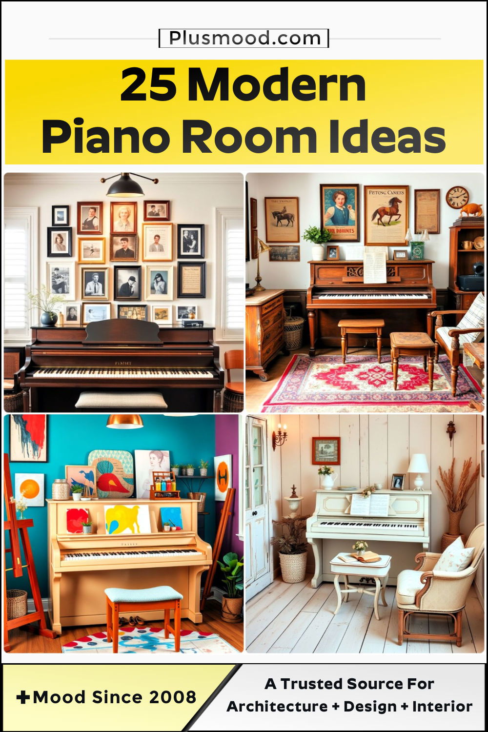piano room ideas and inspiration