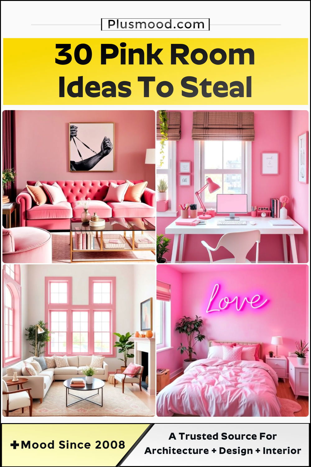 pink room ideas and inspiration