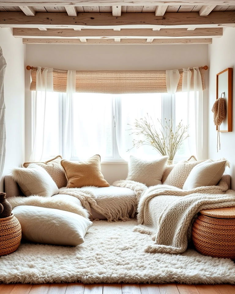 plush textures for added comfort