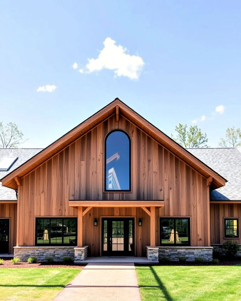 pole barn with skylights