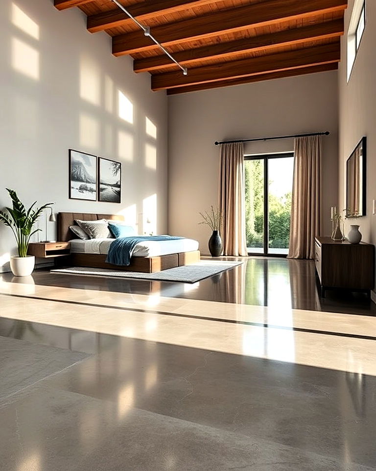 polished concrete floors