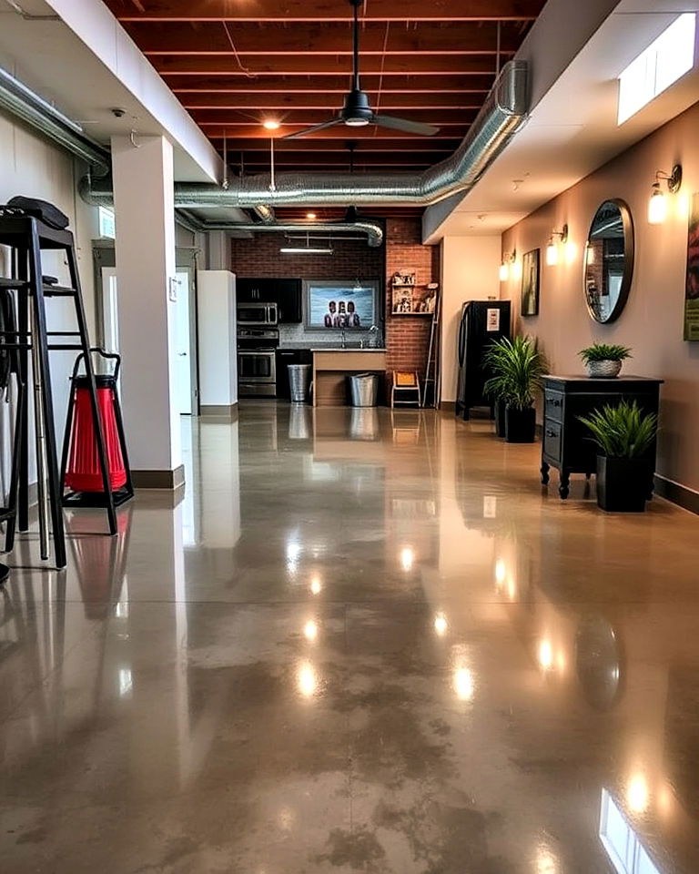 polished concrete
