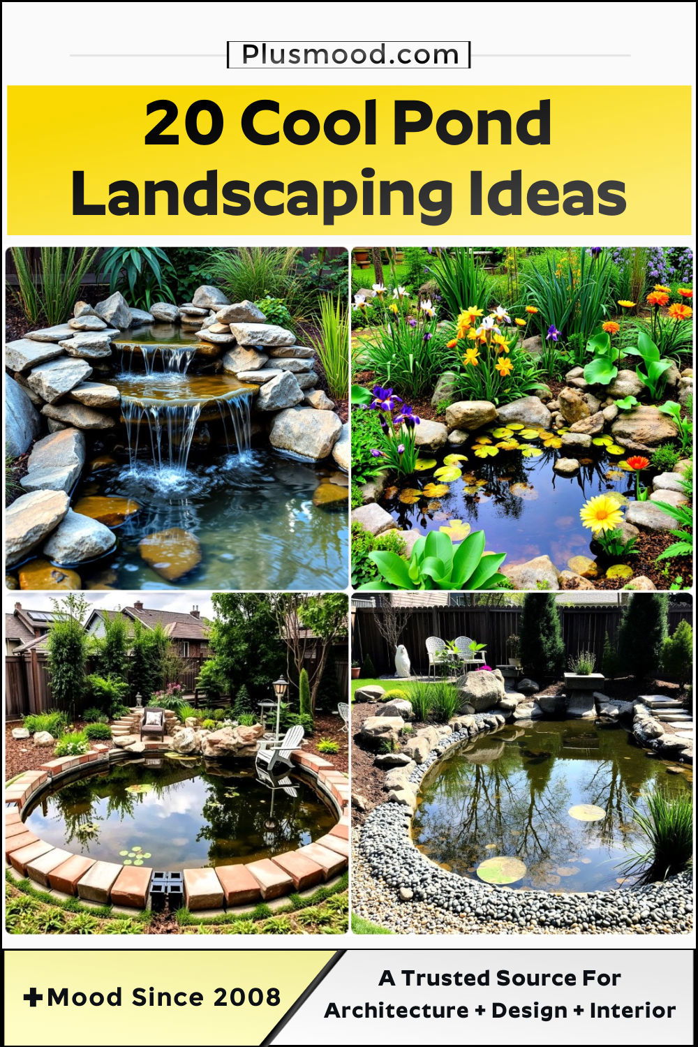 pond landscaping ideas and inspiration
