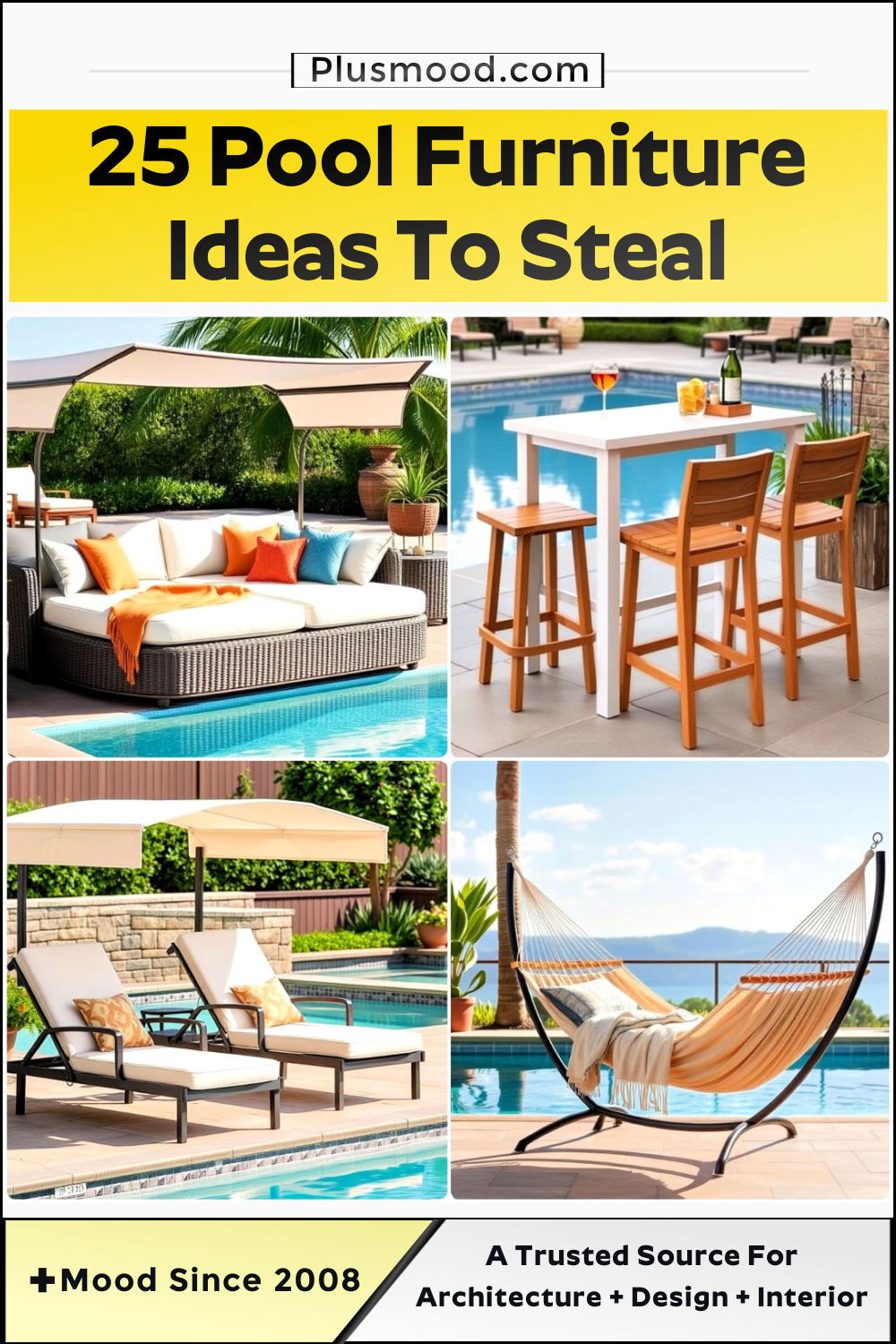 pool furniture ideas and inspiration