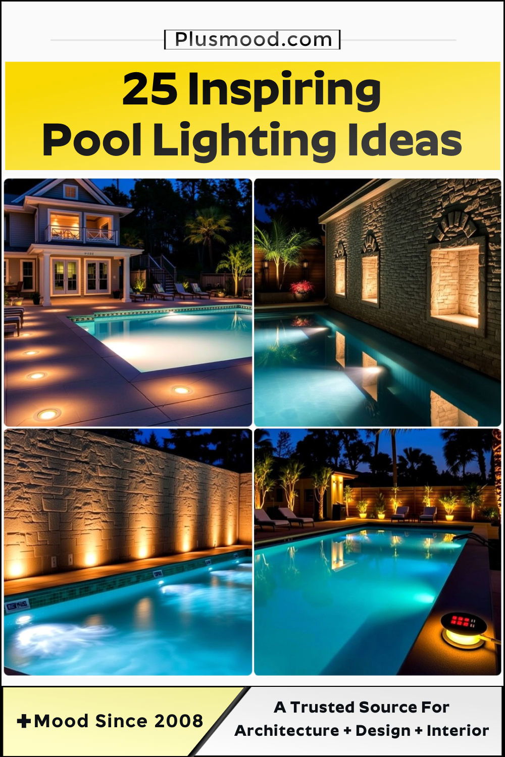 pool lighting ideas and inspiration