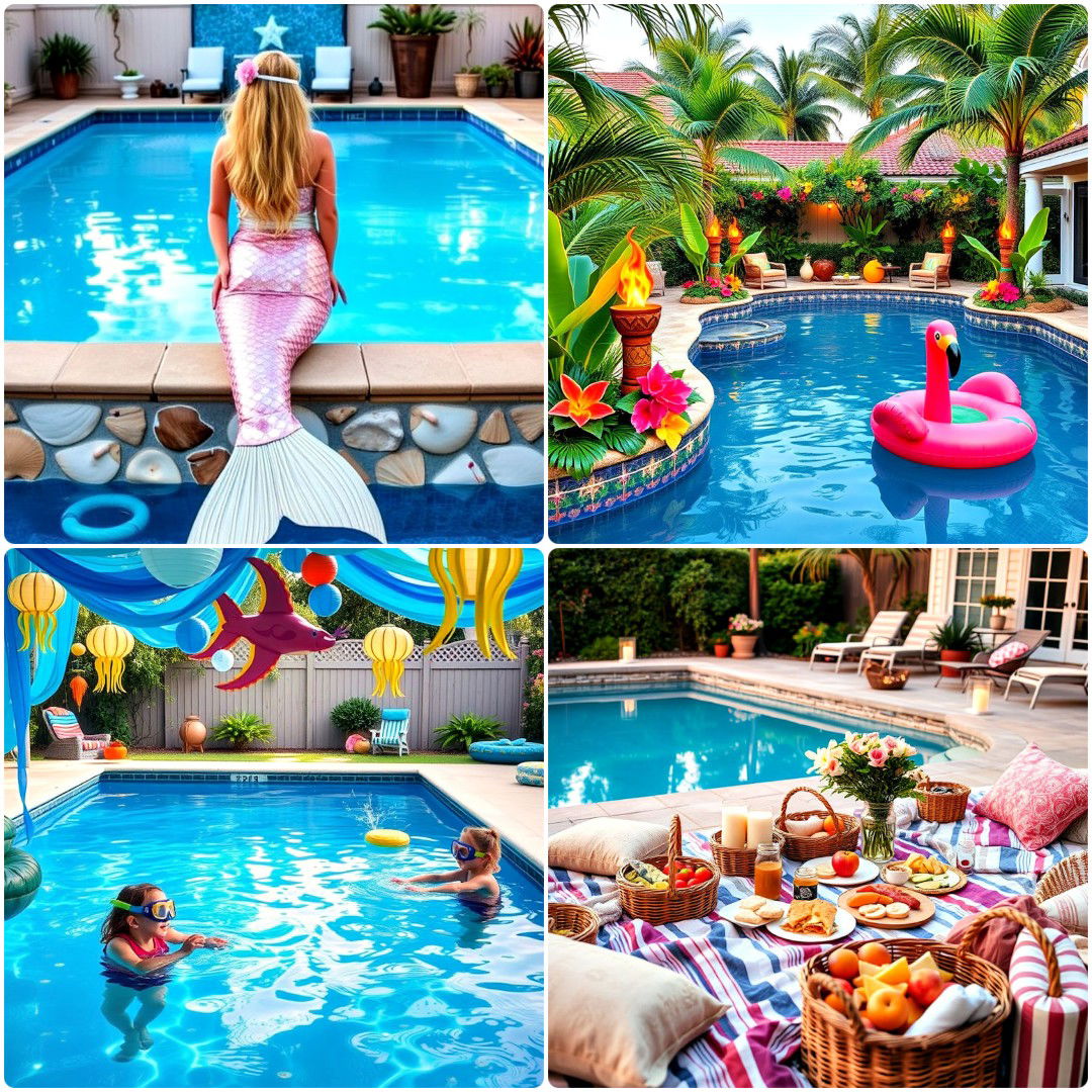 40 Pool Party Ideas for An Unforgettable Celebration