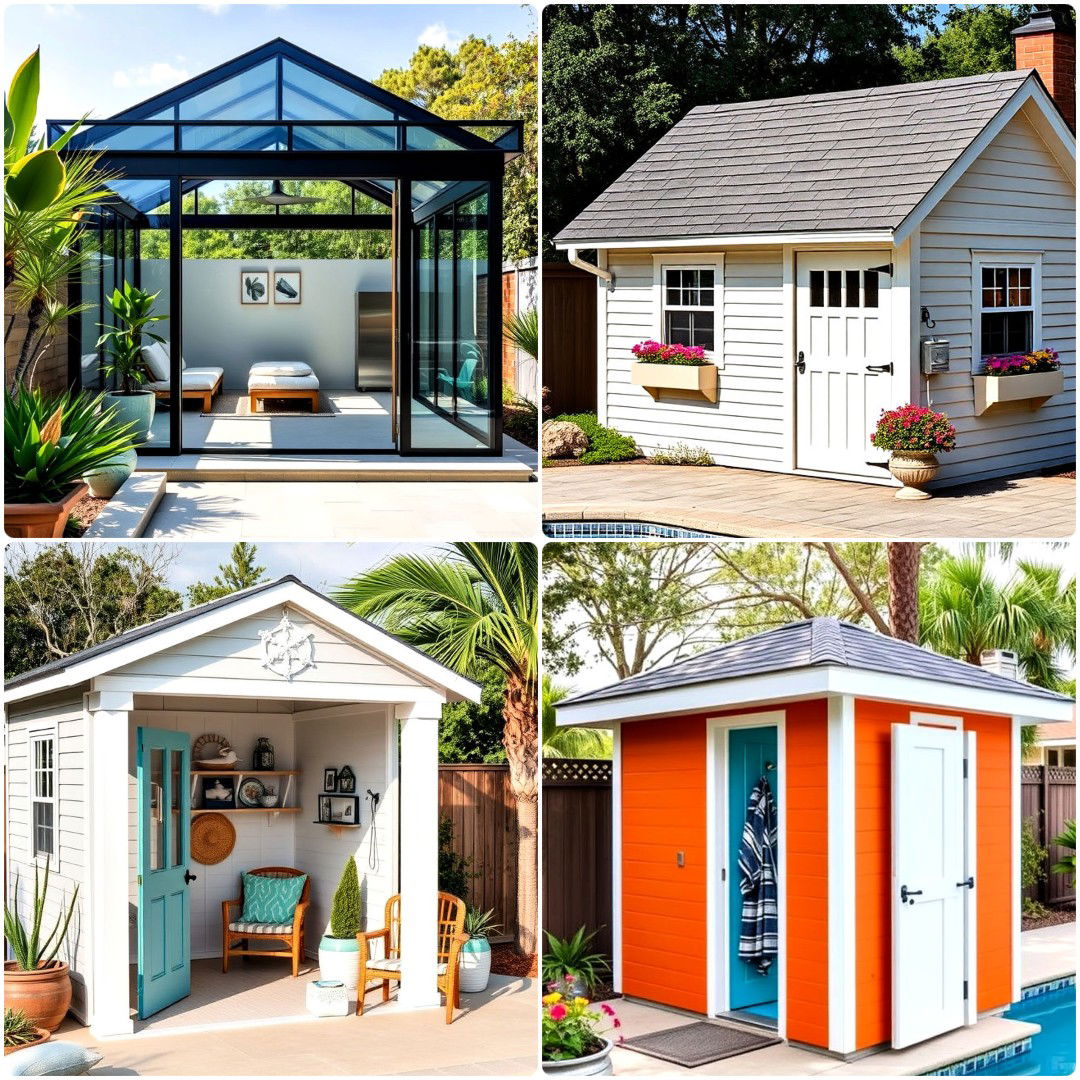 15 Pool Shed Ideas To Simplify Pool Maintenance