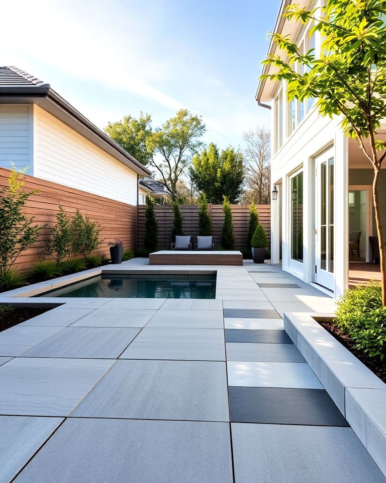 porcelain pavers for sleek modernity