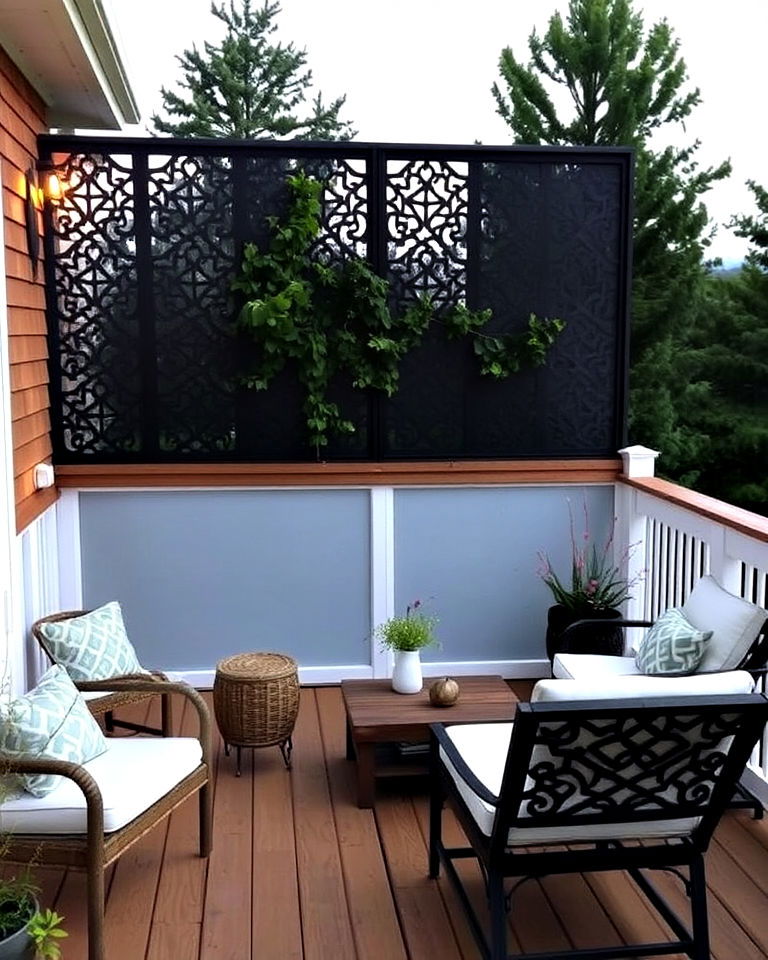 privacy screens with style