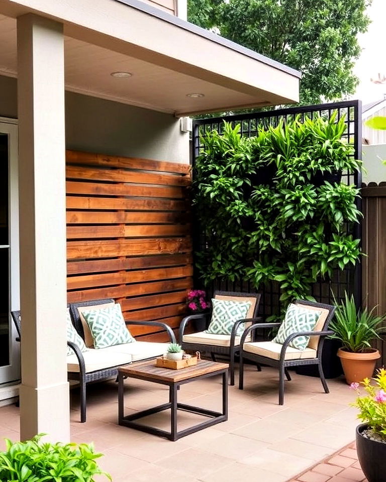 privacy wall or screen