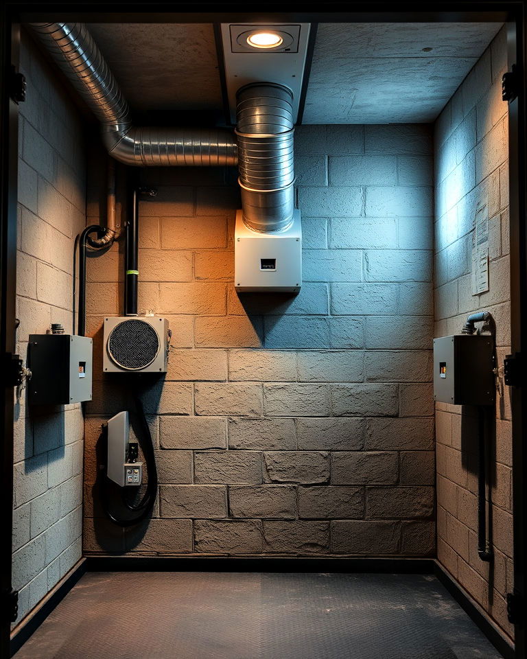 proper ventilation system for safe room