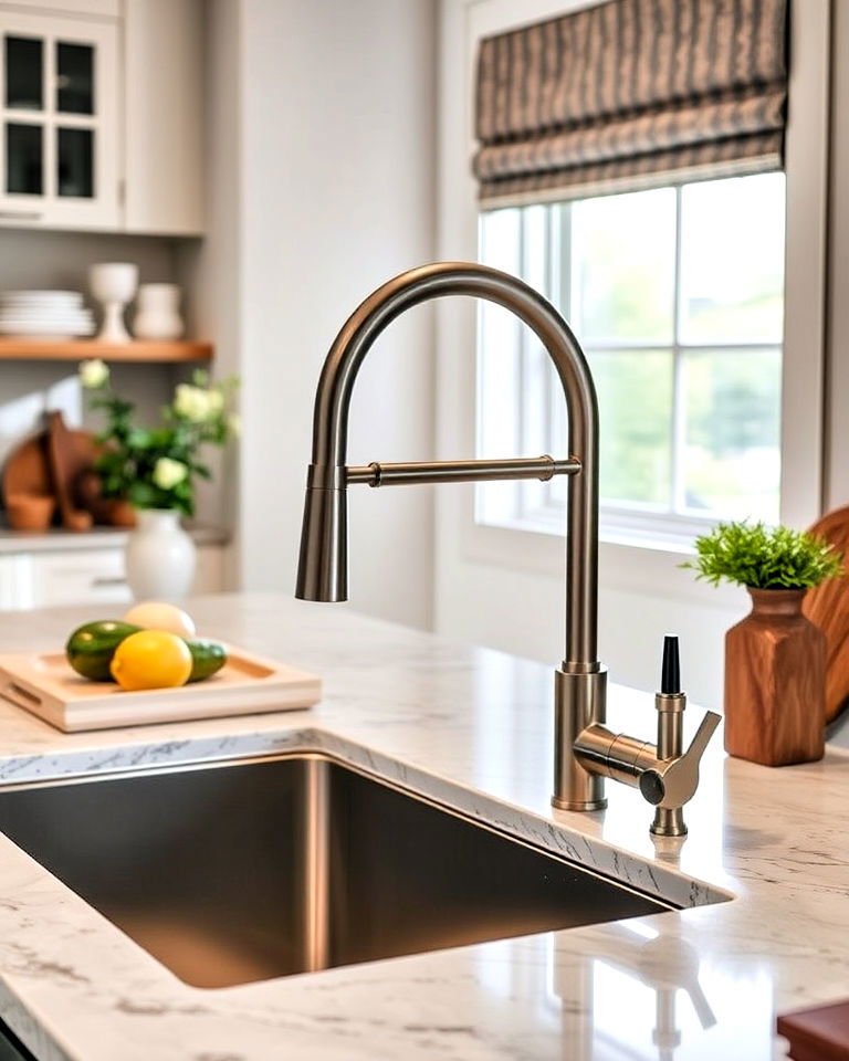 pull down kitchen faucet