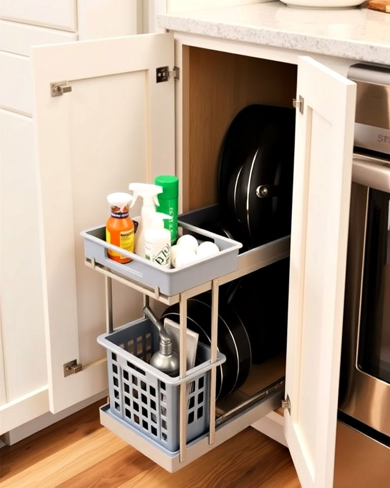 pull out cabinet organizer