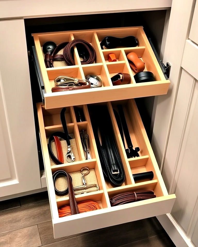 pull out tack trays