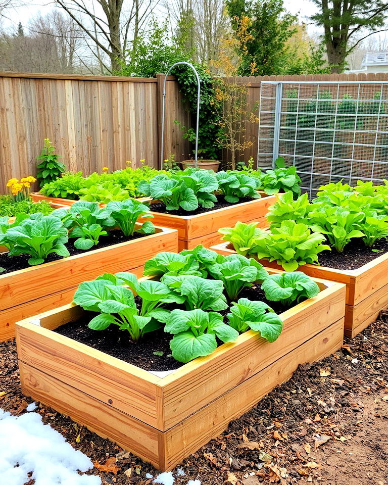 raised beds for fall garden