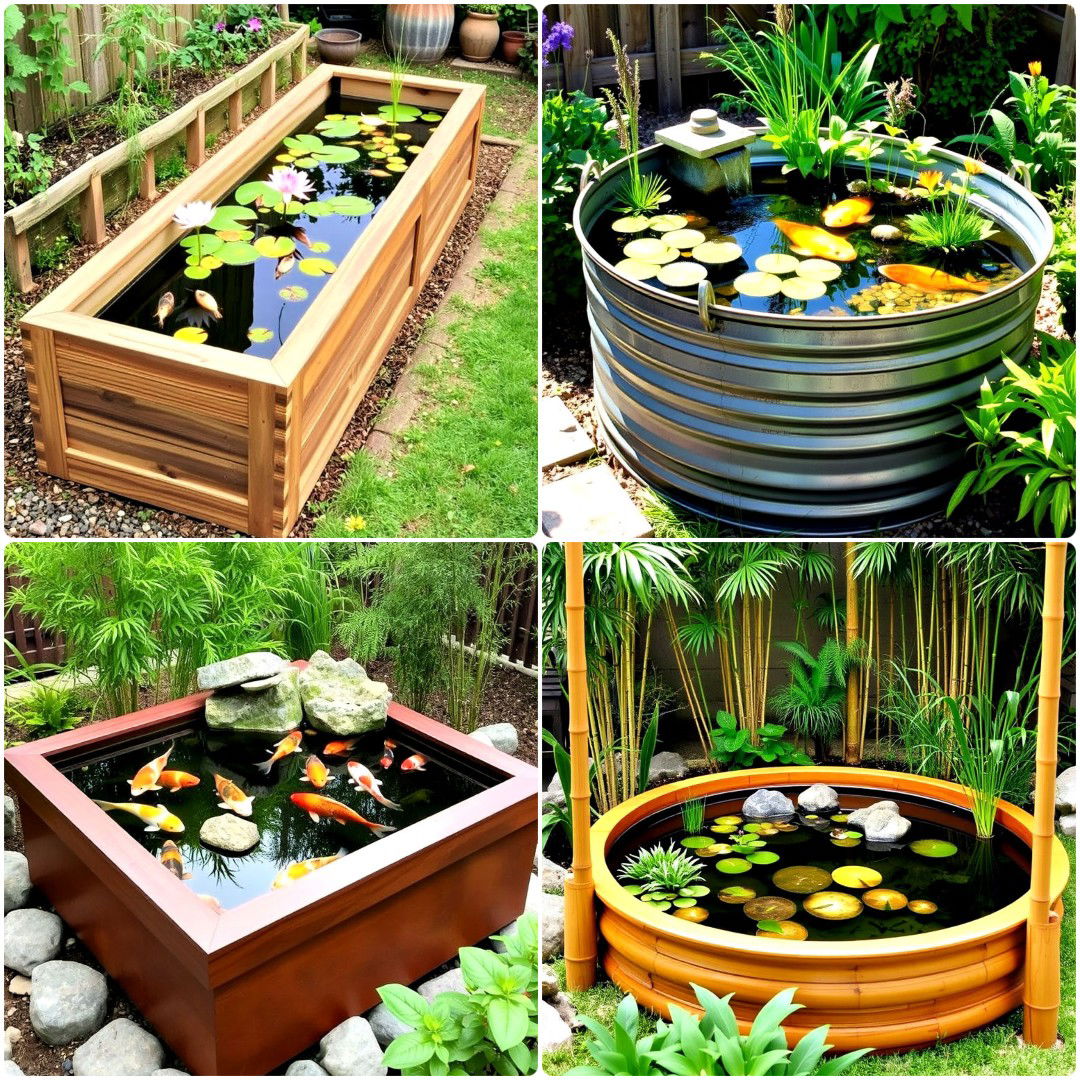 20 Raised Garden Pond Ideas for A Stunning Backyard