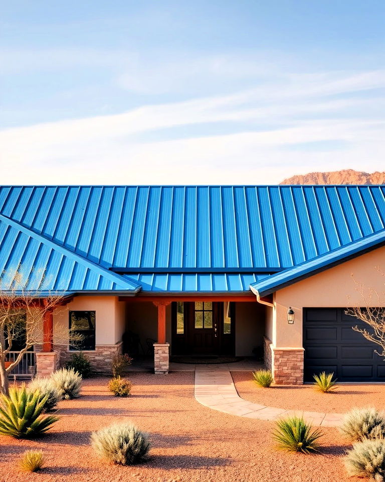 ranch style home with a cool touch