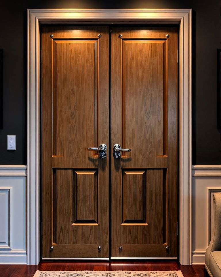 reinforced steel doors for extra security