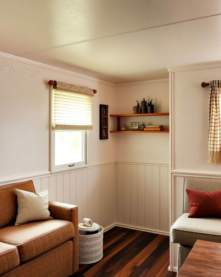 replace wall panels with drywall idea