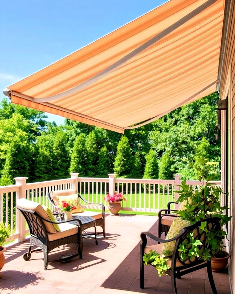 retractable awning