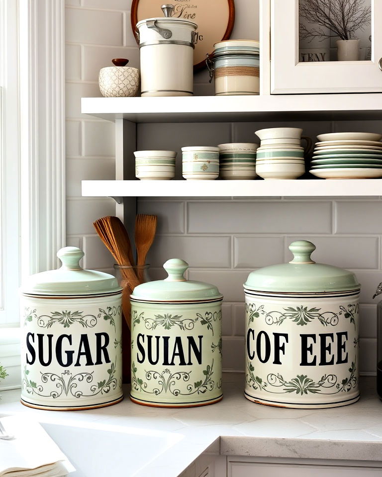 retro canisters