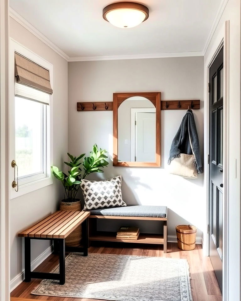 revamp the entryway for mobile home