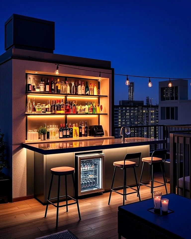 rooftop bar