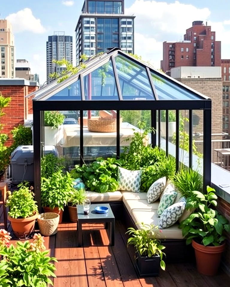 rooftop greenhouse