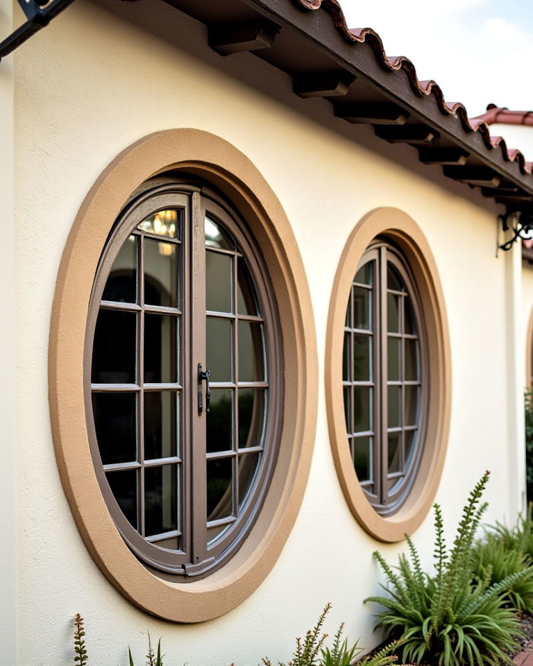 rounded windows
