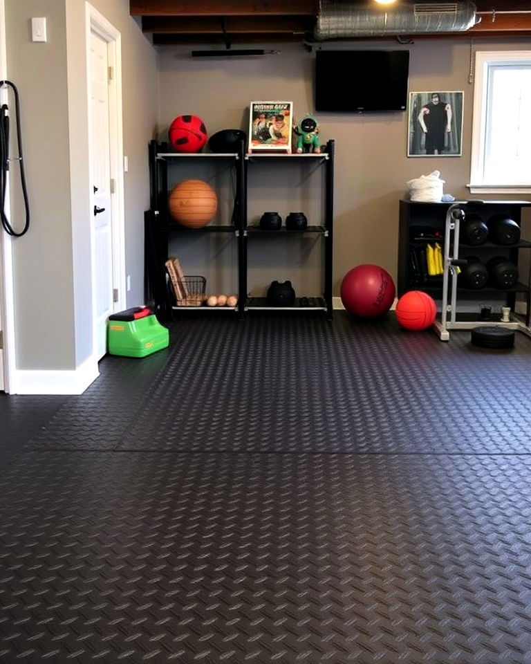 rubber flooring
