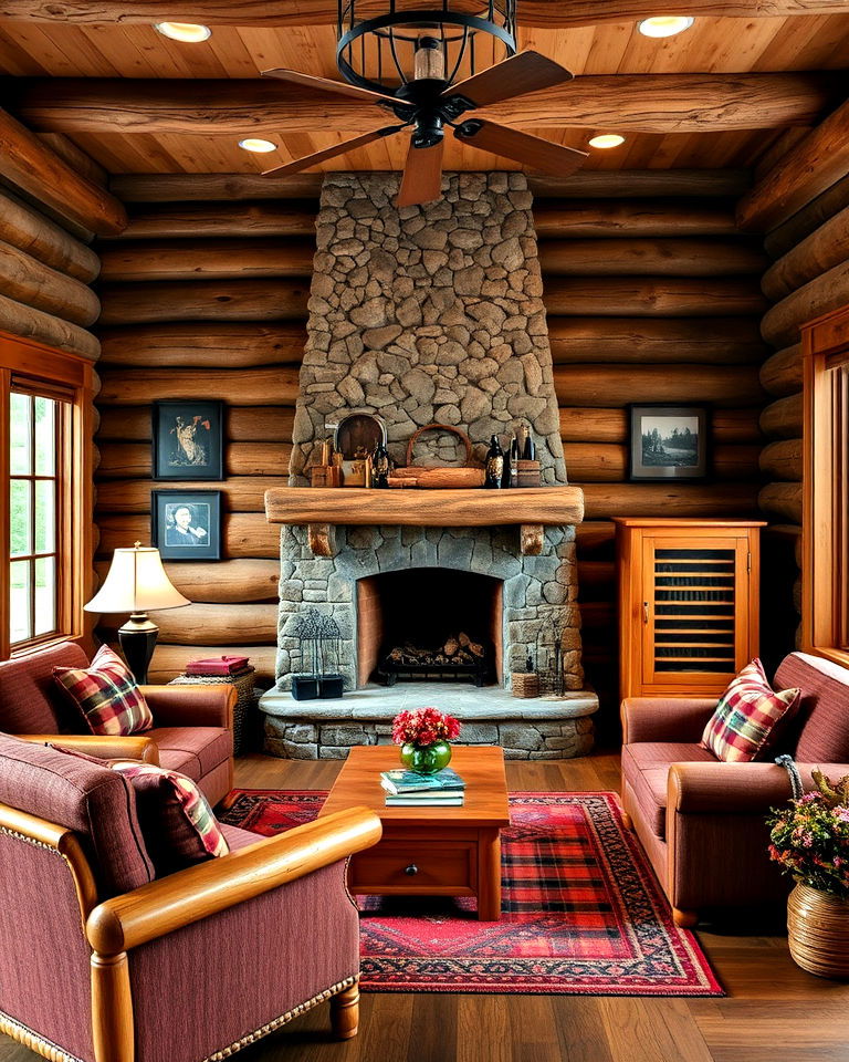 rustic cabin comfort