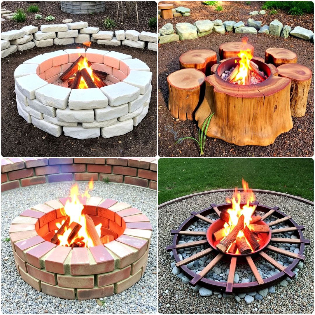 25 Rustic Fire Pit Ideas for Cozy Outdoor Gatherings