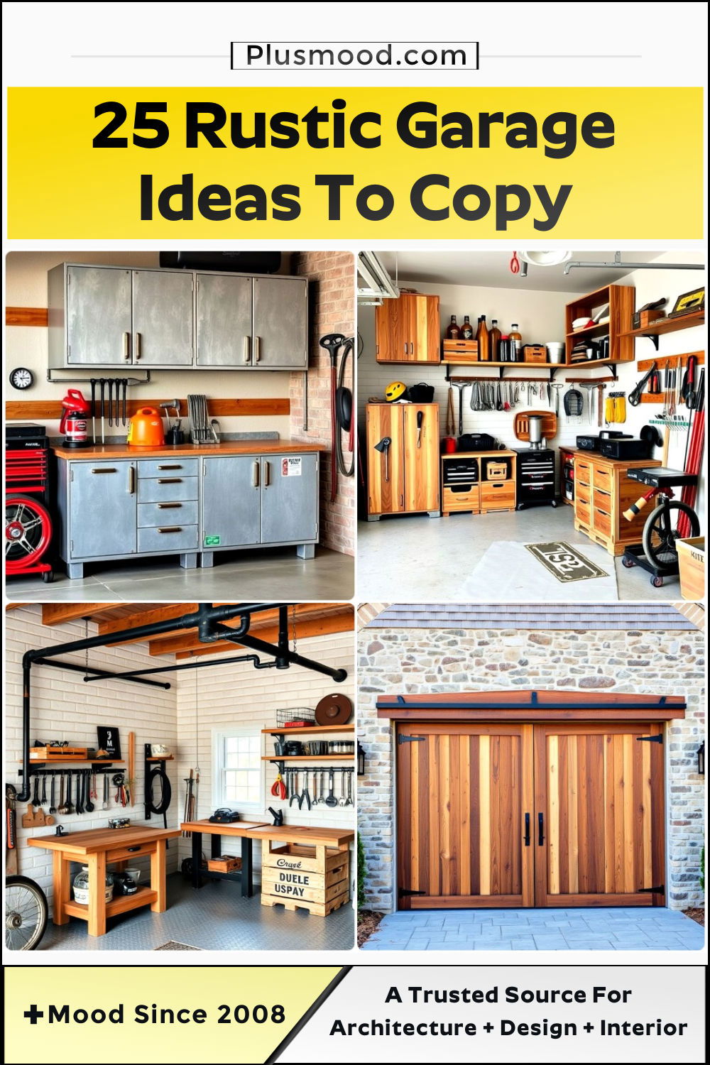 rustic garage ideas and inspiration