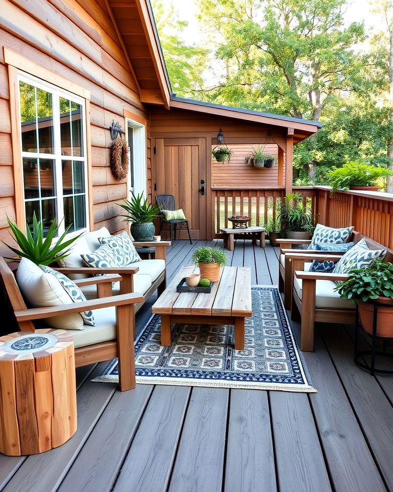 rustic wooden charm