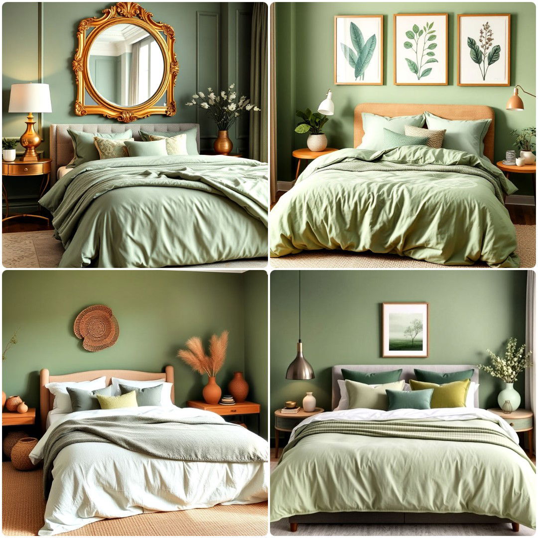 20 Sage Green Bedrooms for A Calming Oasis