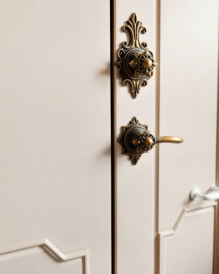 sculptural door handles